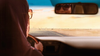 Saudi Women's Driving School Trailer
