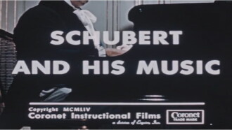 Schubert and His Music Trailer