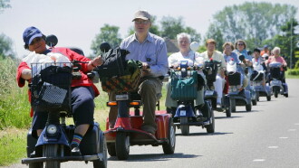 Scootmobiel Trailer