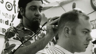 Shaving the Castro Trailer