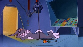 Spaced Out Bunny Trailer