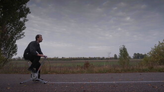 Stationary Bike Trailer