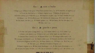 Stephan Eicher - Non Ci Badar...Guarda E Passa  (live at Carcassonne) Trailer