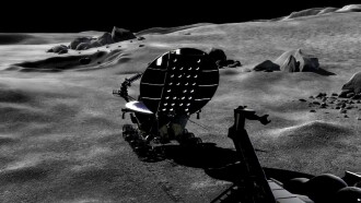 Tank on the Moon Trailer