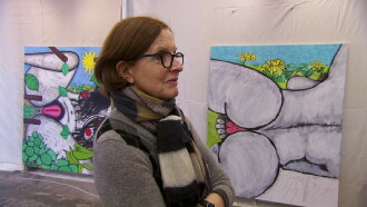 The Artist's Studio: Carroll Dunham Trailer
