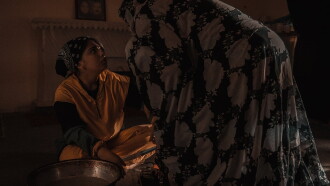 The bride has a doll in her hands Trailer