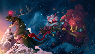 The Christmas Dinosaur Trailer