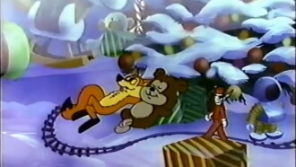 The Christmas Tree Train Trailer