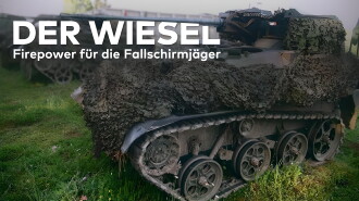 The Wiesel Tracked Vehicle - Firepower For Paratroopers Trailer