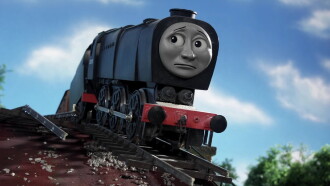Thomas de Stoomlocomotief:  Thomas en de nieuwe Locomotief Trailer