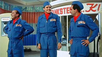 Three from the Gasoline Station Trailer