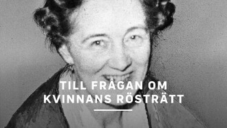 Till frågan om kvinnans rösträtt Trailer