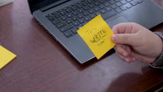 Try to WRITE today!!! Trailer