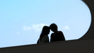 Two Girls Descending the Stairs Trailer