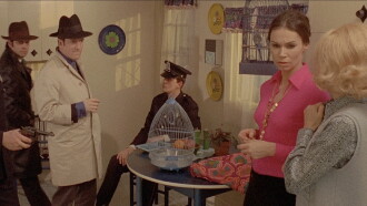 Two Women In Gold Trailer