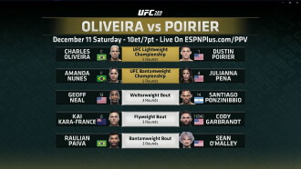 UFC 269: Oliveira vs. Poirier Trailer