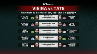 UFC Fight Night 198: Vieira vs. Tate Trailer