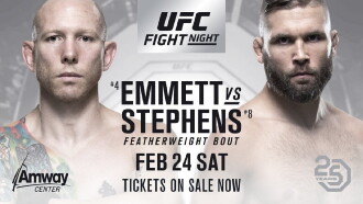 UFC on Fox 28: Emmett vs. Stephens Trailer