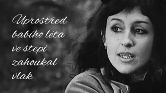 Uprostřed babího léta ve stepi zahoukal vlak Trailer