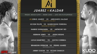Urijah Faber's A1 Combat 19: Juarez vs. Kaldar Trailer