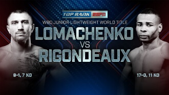Vasyl Lomachenko vs. Guillermo Rigondeaux Trailer