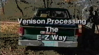 Venison Processing the E Z Way Trailer
