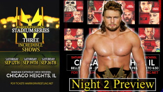 Warrior Wrestling Stadium Series Night 2 Trailer