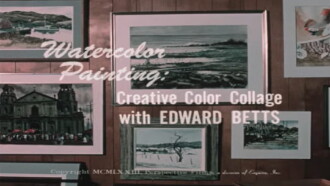 Watercolor Painting: Creative Color Collage with Edward Betts Trailer