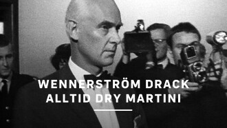 Wennerström drack alltid Dry Martini Trailer