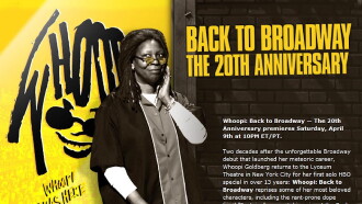 Whoopi Goldberg: Back to Broadway Trailer