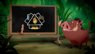Wild About Safety: Timon and Pumbaa Safety Smart About Fire Trailer