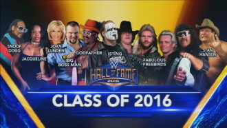 WWE Hall of Fame 2016 Trailer