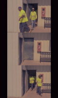 Workers Leaving the Job Site