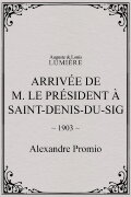 Arrivée de M. le président à Saint-Denis-du-Sig
