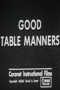Good Table Manners