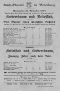 Lorbeerbaum und Bettelstab