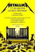 Metallica: 72 Seasons - Global Premiere