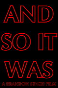 And So It Was