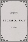 Le chat qui joue