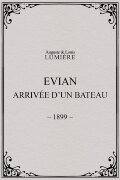 Evian : arrivée d’un bateau