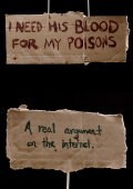 I Need His Blood for My Poisons