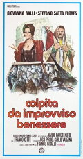 Colpita da improvviso benessere