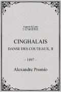 Cinghalais : danse des couteaux, II