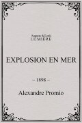 Explosion en mer