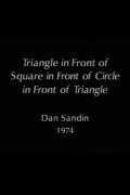 Triangle in Front of Square in Front of Circle in Front of Triangle