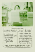 Semiotics of the Kitchen