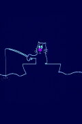 Scat, the Stringalong Cat