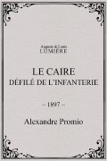 Le Caire, défilé de l’infanterie