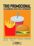 Trio Promocional de Hambúrguer, Batata Frita e Refrigerante