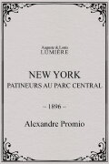 New York, patineurs au Parc central
